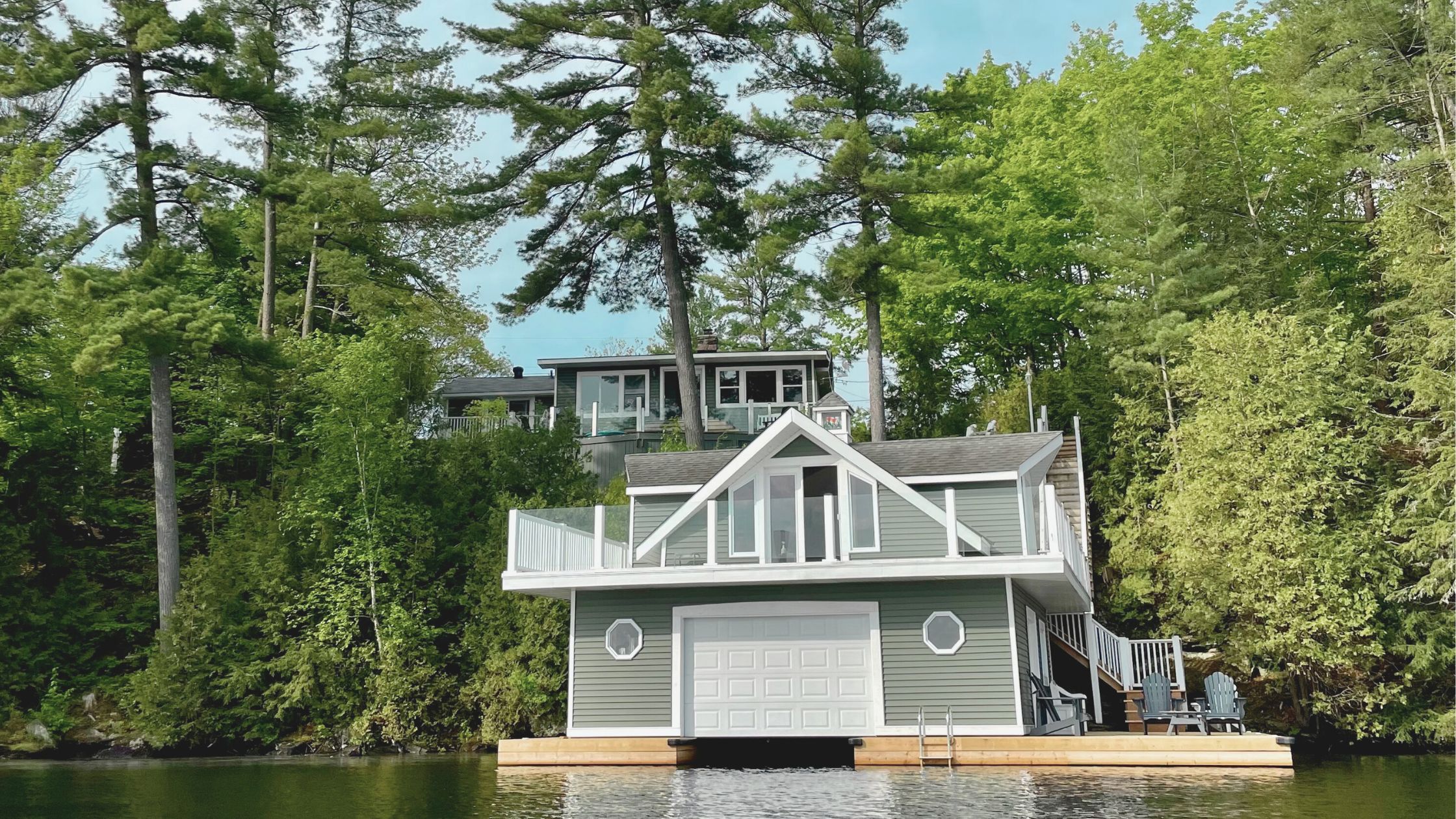 Lake House Rentals with a Boat House